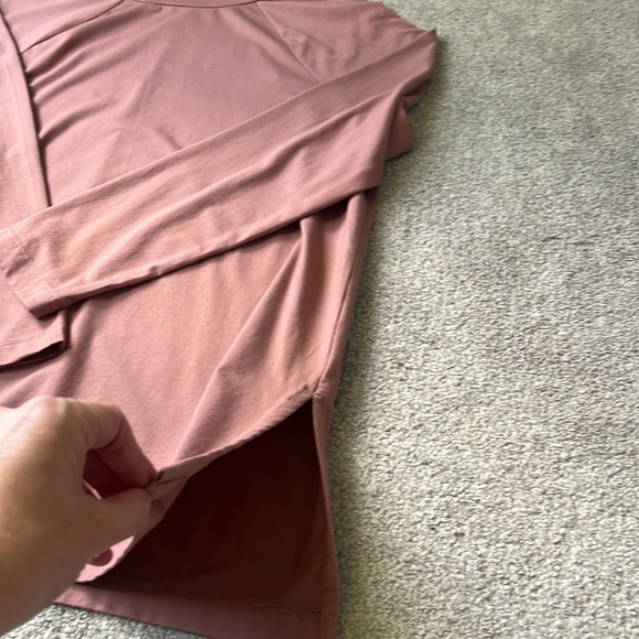 J. Jill Size LP Luxe Supima Everyday turtleneck tunic in dusty rose - Picture 5 of 10